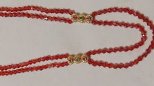 Elegant Red Crystal Necklace
