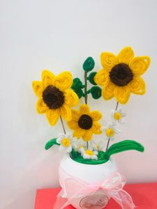sunflower pot 🌻✨