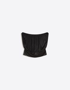 Bershka Balloon Bandeau Top