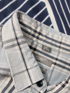 Men's Plaid Button-Up Shirt