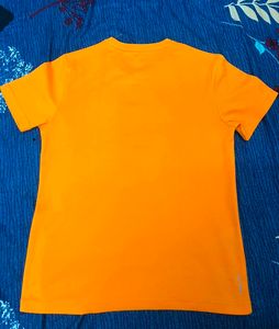 HRX Orange Graphic T-Shirt