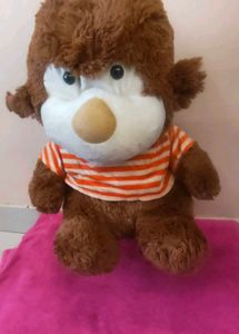 Cute Brown Plush Monkey Toy