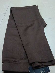 Brown High-Waisted Pants