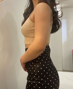 H&amp;M Ribbed Knit Crop Tank Top