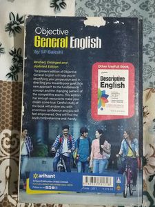 Objective General English Book by SP Bakshi