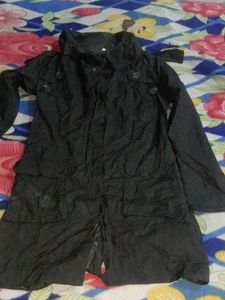 Stylish Black Trench Coat