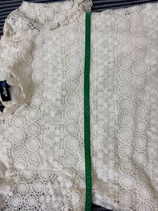 Elegant White Lace Top