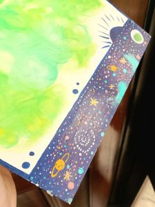 Hand-Painted Cosmic Art 💫🪐Greeting Card