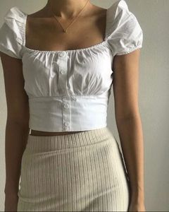 Zara Corset White Pinteresty Cottagecore Y2k Top