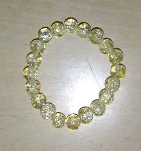 Lemon Quartz Beaded Bracelet