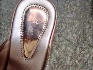 Sparkling Rose Gold Flats