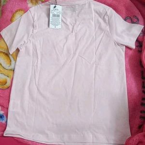 M size Pink Graphic Tee - Stay Hopeful Design
