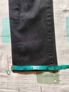 Black Denim Jeans, 100%dark jeans