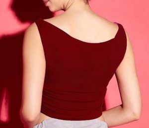 Chic Red Cami Dress with Black Skirt