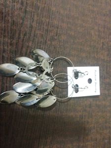 Unique Silver Dangling Earrings