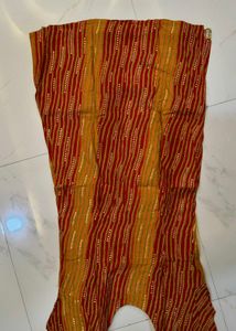 Ethnic Kurta with Embellished Neckline