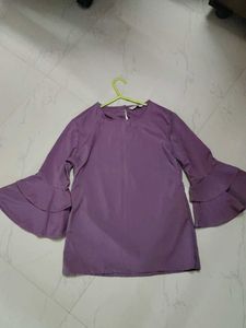 Sale 🔥 Lavender Ruffle Top💜