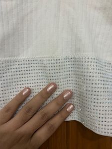 Ribbed V-Neck Crop Tank Top