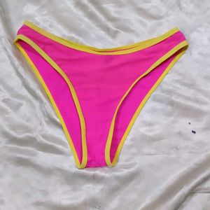 Hot Pink &amp; Neon Bikini Top