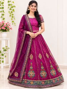 Beautiful Embroidered Lehenga Choli