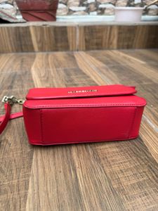 The Bold Red Statement Michael Kors Dupe Purse