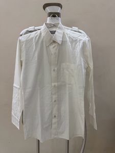Classic White Men's Shirt
