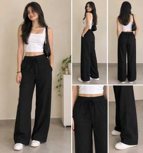 Black Wide Leg Pants