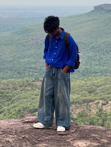Wide Leg Denim Jeans