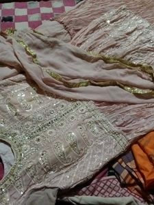 Embellished Sharara set