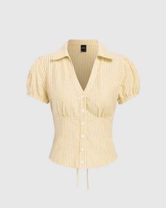 cute yellow top