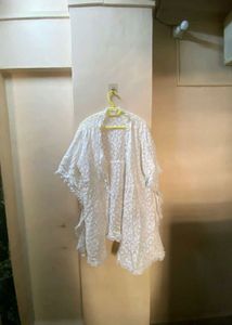 Off-White Sheer Cotton Jacket – Never Worn