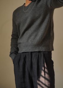 Ralph Lauren Grey Knit Sweater