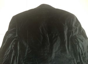 💎 PARK AVENUE Black Velvet Blazer Suit — Men's