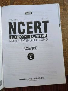 NCERT Mathematics and science Textbook + Exemplar