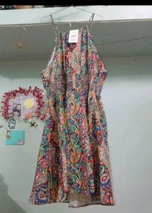 Boho Paisley Print Maxi Dress