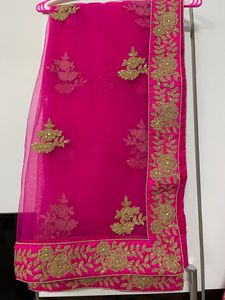 Rani Pink Bridal Lehenga Choli
