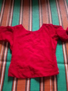 Hand Embroidered Crop Top