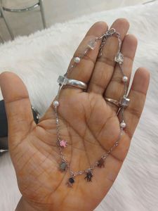 92.5 Sterling Silver Anklet For Women Nd Girls