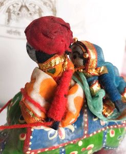 Folkloric Camel Figurine