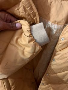 Unisex Khaki Quilted Jacket