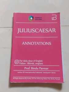 Workbook on Julius Caesar for ICSE