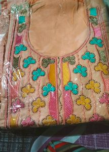 Embroidered Kurta Set for Women with dupatta