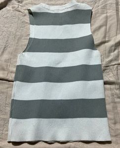 Striped Knit Tank Top