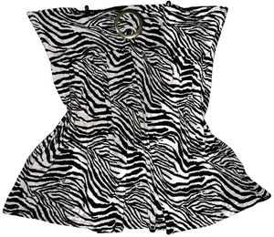 Stylish Zebra Print Mini top