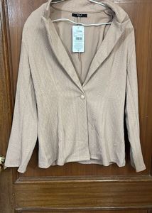 Stylish Textured Blazer Jacket