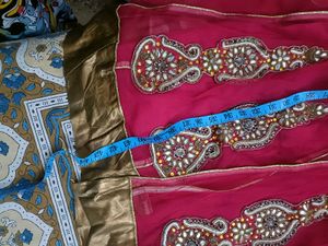 Heavy Work Party Wear Anarkali Suit With Pajami