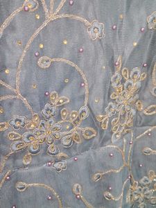 Elegant Embroidered long gown