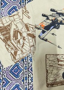 Star War Spacecraft Oversized T-Shirt