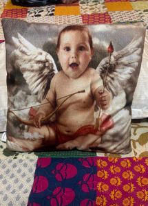Cupid Baby Throw Pillow