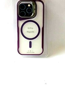 16pro Purple Magnetic Phone Case